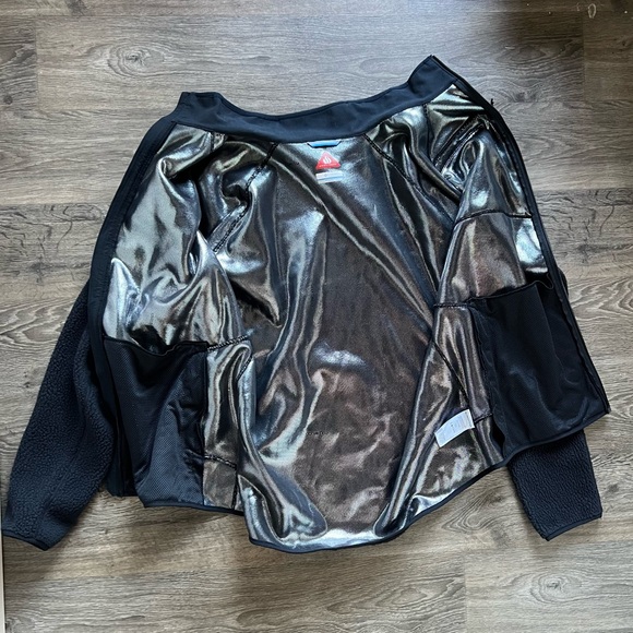 Columbia Men's Atlas Mountain Omni-Heat Fleece Jacket Full Zip Black size XXL - Picture 5 of 12